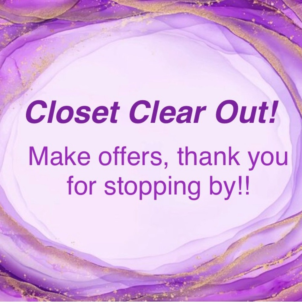 Closet Clear Out!